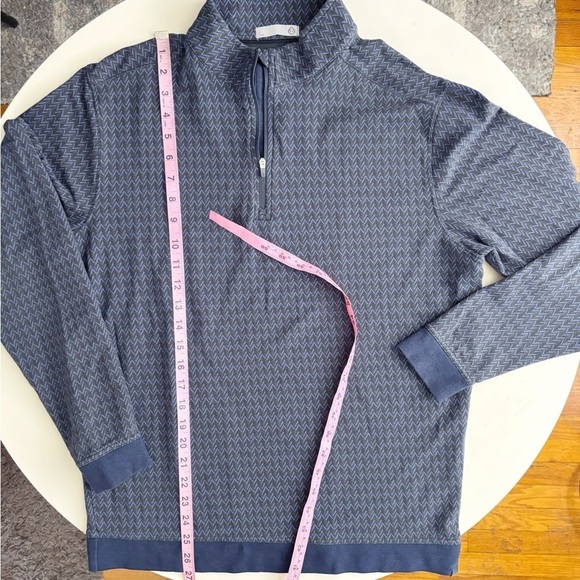 Tasc Performance Men’s 1/4 Zip Pullover Size Medium Blue Slim - Picture 3 of 7